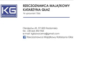 KG Nieruchomości Rzeczoznawca Majątkowy Katarzyna Głaz
